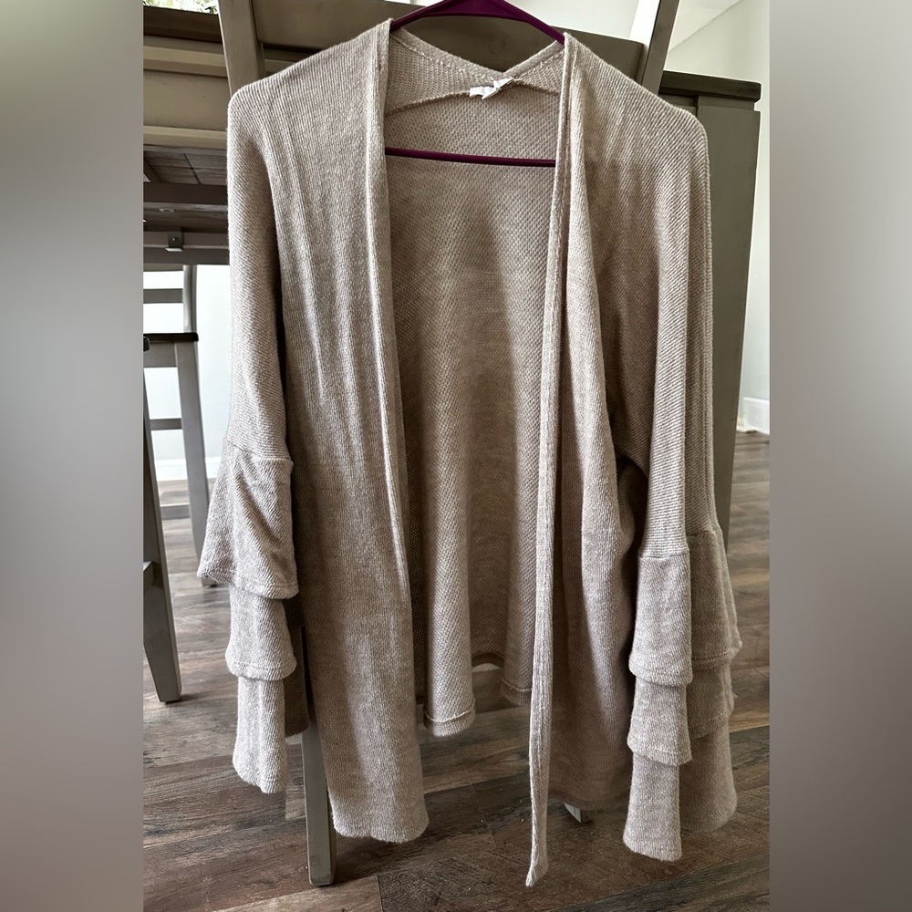 Charming, Charlie ruffle sleeve cardigan